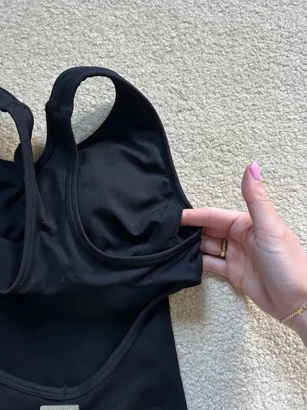 YoungLA romper with removable padding Black Size XS - Image 4