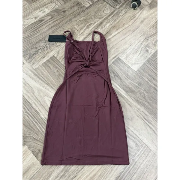 NEW Alphalete Ultrasoft Allure Dress - Wine , Size Small - Image 7
