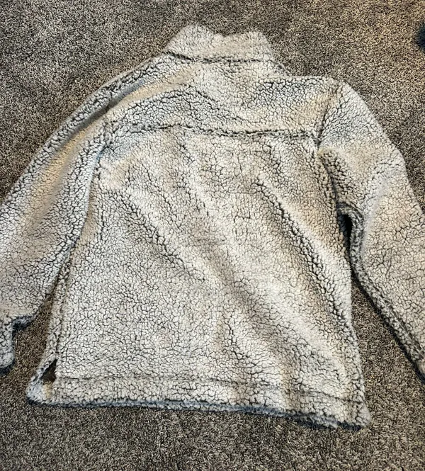 Tennessee Sherpa Sweatshirt Gray Size M - Image 2
