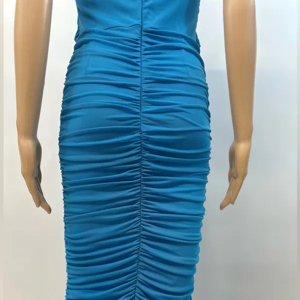 ASOS Vibrant Blue Maxi Dress Size 6 - Image 7