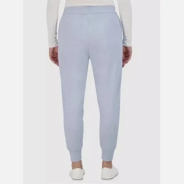 Sage Collective Women's Dusty Blue High Rise Drawstring Activewear Joggers L EUC - Image 5
