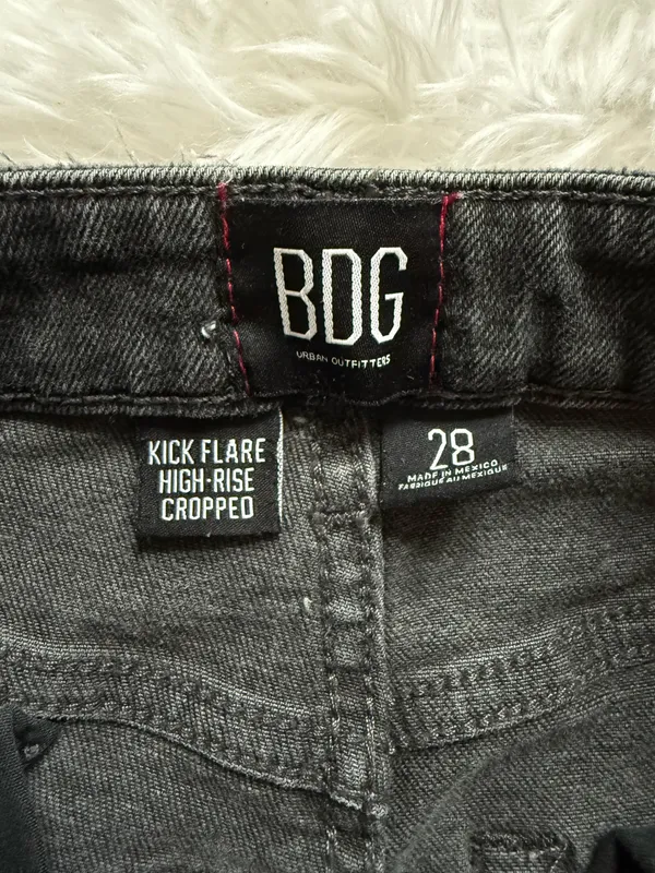 BDG Urban Outfitters Jeans kick flare high-rise crop - Image 4