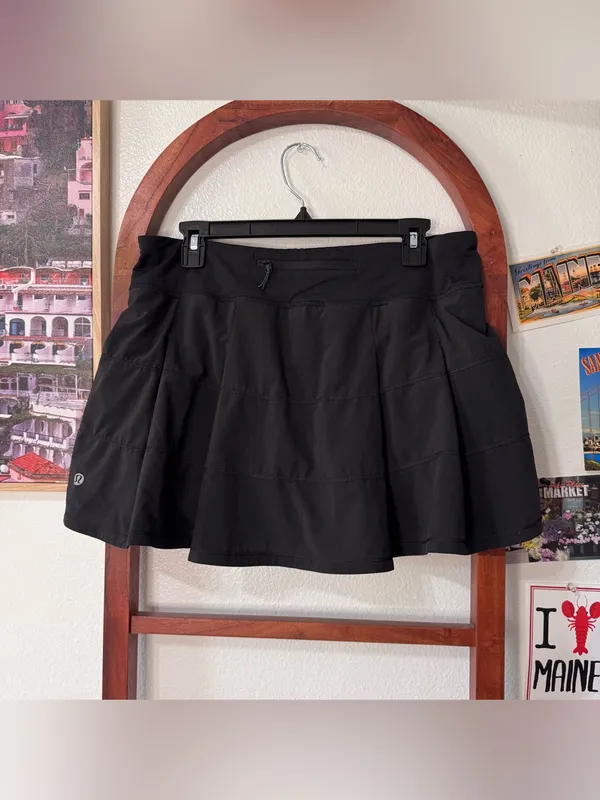 Lululemon Pace Rival Skirt Black - Image 4