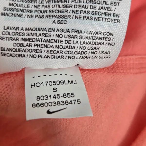 Nike Dry-Fit‎ 1/2 zip Coral Athletic pullover Size S - Image 12