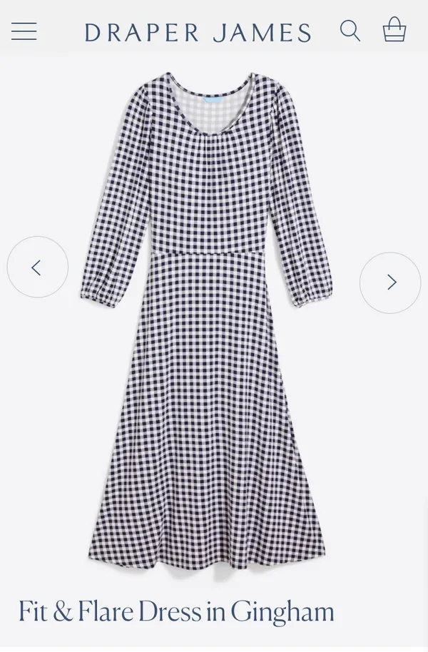 Draper James Gingham Dress - Image 2
