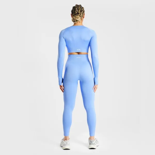 AYBL Balance V2 Seamless Leggings In Chambray Blue - Image 6