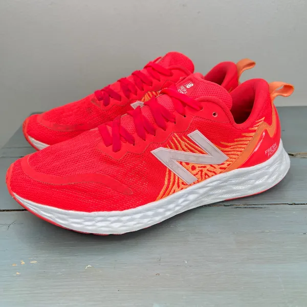 New Balance Fresh Foam Tempo Neo Flame Red Orange Running Shoes WTMPOCP Womens 8 - Image 12