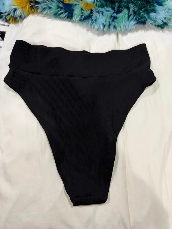 Aerie High-Waisted Swim Bottoms Cheeky - Image 2