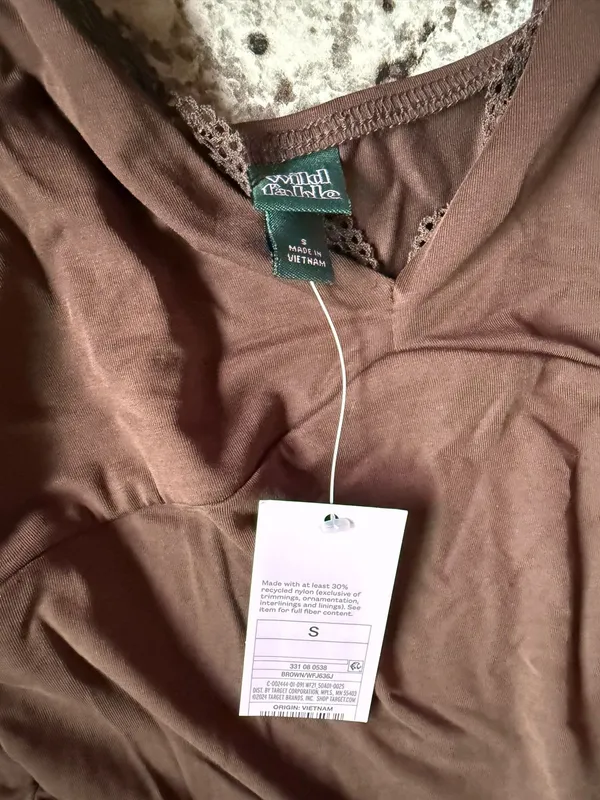 Wild fable brown camisole mini dress - Image 4