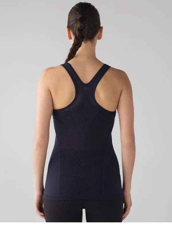 Lululemon Black Reveal Racerback Tank Size 8 - Image 2