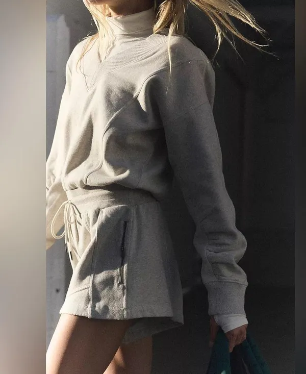 NWT Free People Intercept Romper In Heather Grey Sold Out Color - Image 2