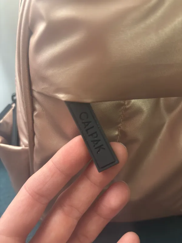 Calpak luka mini backpack in rose gold Pink - Image 4