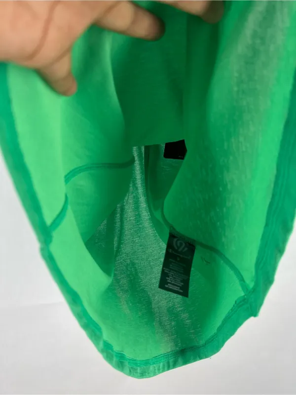 C9 by Champion Green Layered Tank with Blue‎ Strappy Sports Bra - Image 4