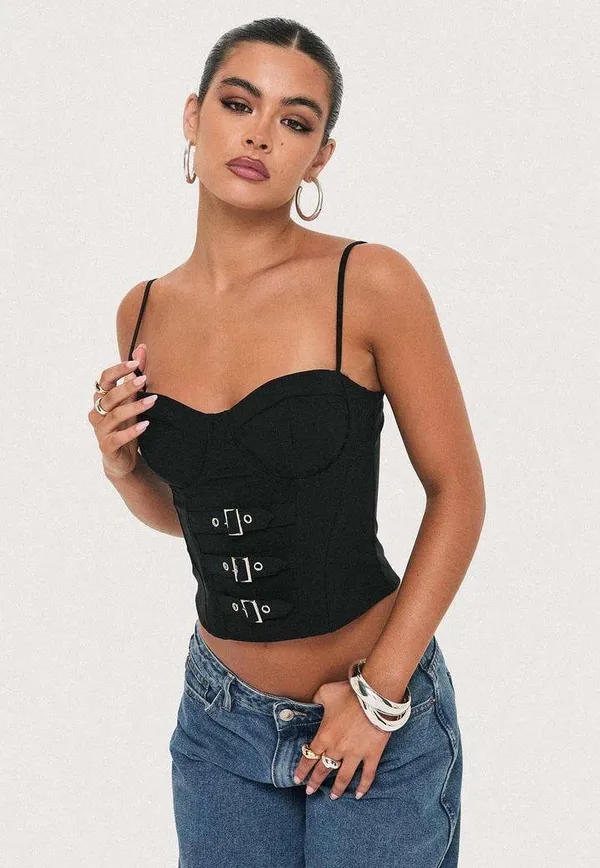 Princess Polly come through top black - Image 3