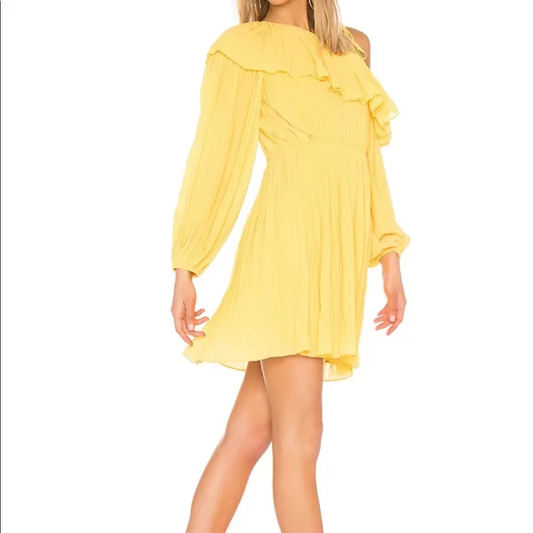 Endless Rose Dress Revolve Pleated One Shoulder - Image 3