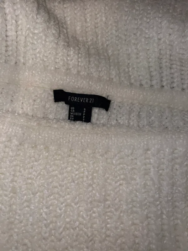 Forever 21 White Crow Off The Shoulder Sweater - Image 2