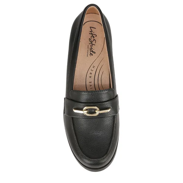LifeStride Women's Sonoma Slip On Loafers with Buckle- Size 7 Wide - Image 2