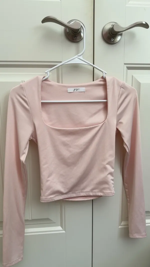 Boutique Pink Long Sleeve Top - Image 2