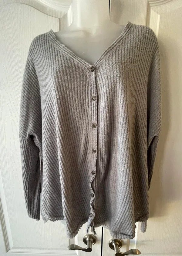Urban Outfitters Jojo Oversized Thermal - Image 6