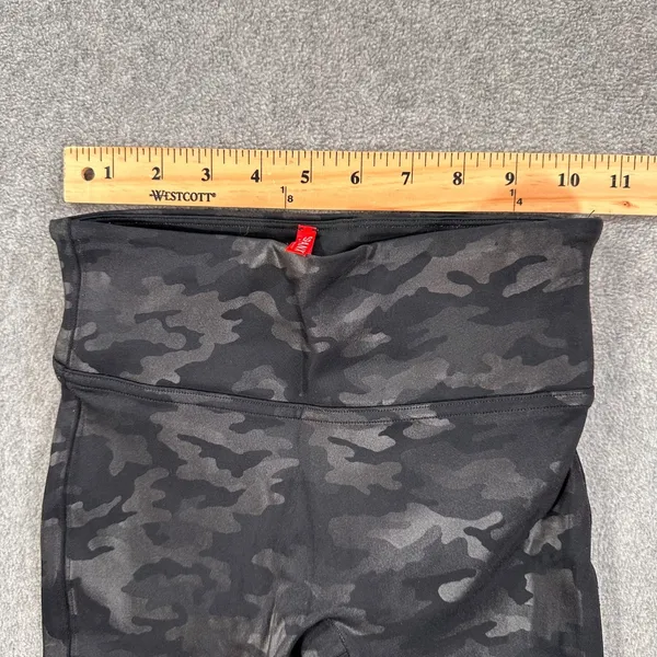Spanx Camouflage High Waisted 27" Inseam Leggings Pants Women's X-Small Black - Image 4
