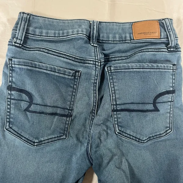 American Eagle High Rise Jegging Women's Super Super Stretch X O Short - Image 8