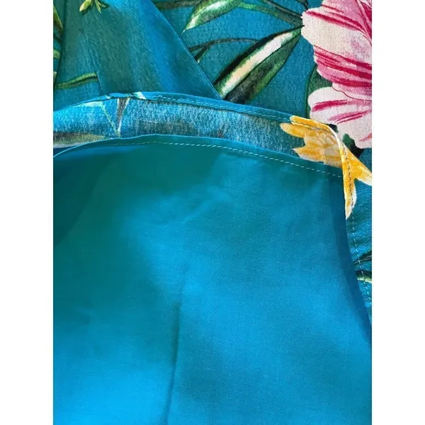 Tart Collections Lena Dress Women XS‎ Blue Floral Print Tie Waist Mini Boho - Image 15