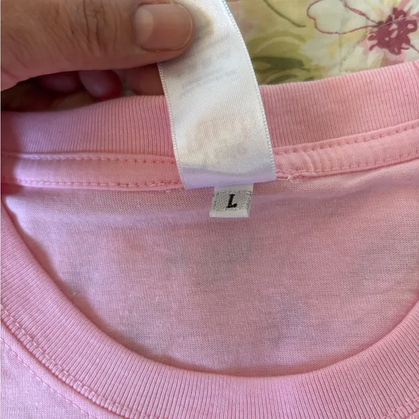 Viste Ruah St Joseph Pink Graphic T-Shirt Size L San Jose Religious Tee #047 - Image 6