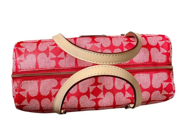 Kate Spade Kaleigh Ace of Spades Boston Bag Satchel w/ Dual Top Handles - Image 3