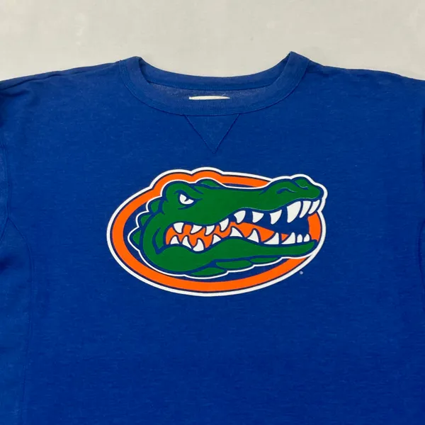 Alta Gracia Florida Gators NCAA Football Blue Pullover Crewneck Sweatshirt size L - Image 2