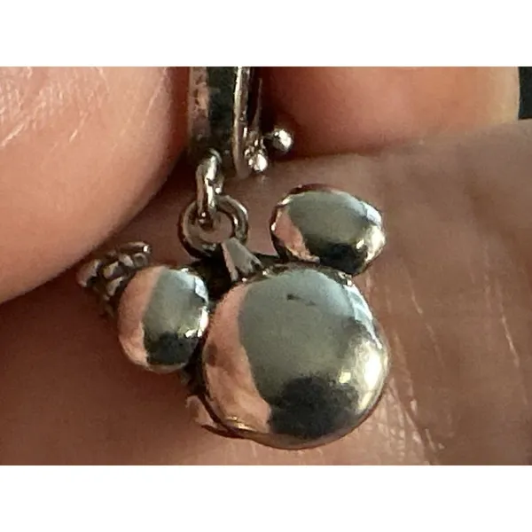 Pandora Disney Parks Minnie Mouse Dangle Charm S925 ALE Sterling Silver - Image 4