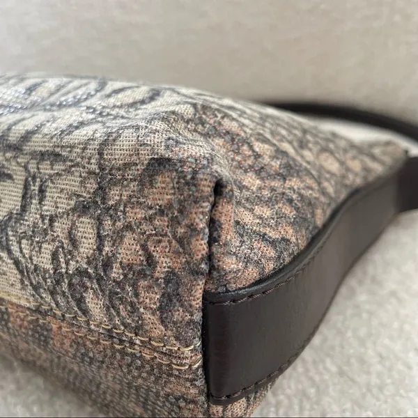 Roberto Cavalli Freedom Animal Print Baguette Purse Bag - Image 5