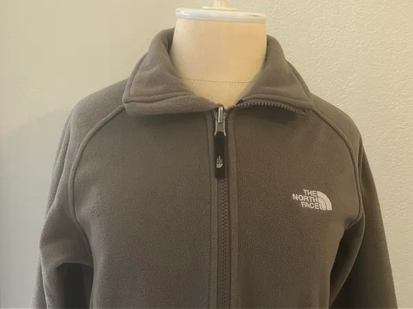 The North Face Size S Brown Active Full Zip Windstopper/HikingFleece Jacket - Image 3