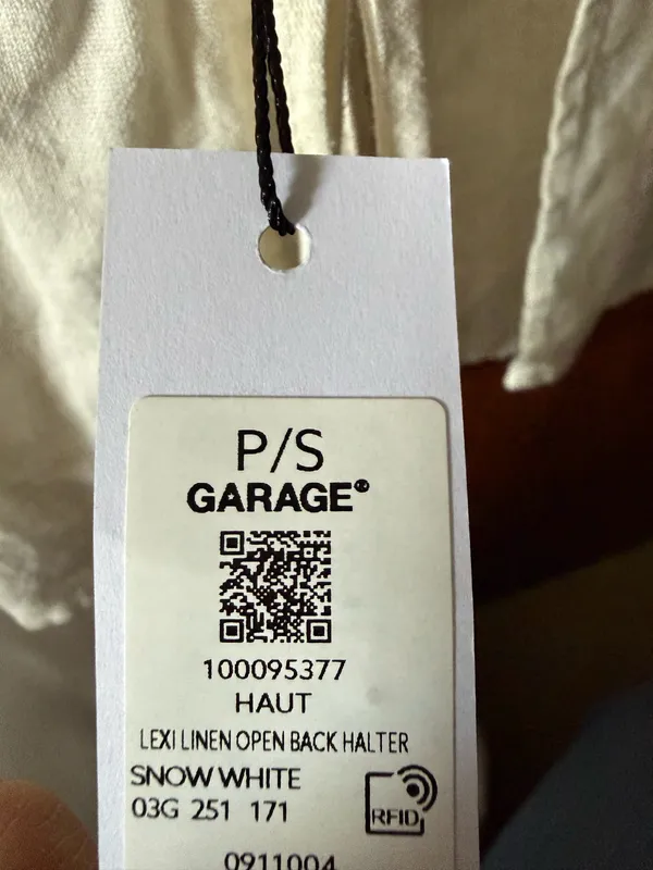 Garage Linen Halter Tank - Image 3