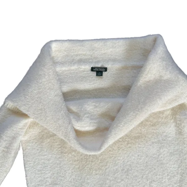 Wild Fable White Off Shoulder Sweater XS - Image 6