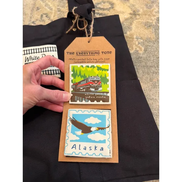 Art Studio Company The Everything Tote W/swappable Patches NWT - Image 9