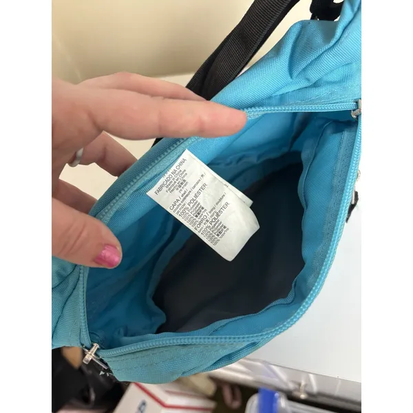 Jansport Light Blue Belt Bag Fanny Pack Purse Vacation Hiking Gorpcore - Image 4