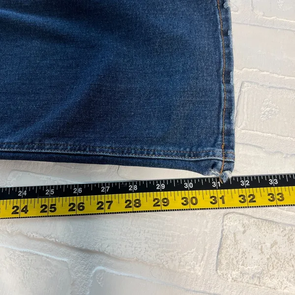 Miss Me Boot Jeans Womens 32 Blue Medium Wash Stretch Denim Whiskering NO‎ Bling - Image 13