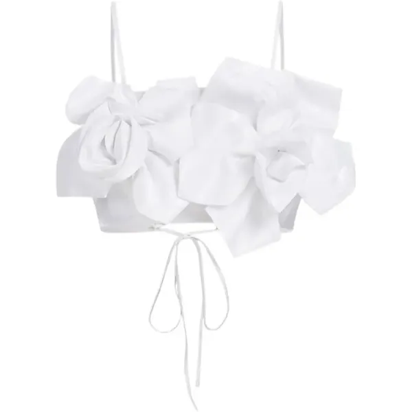 White floral crop top size large White - Image 10