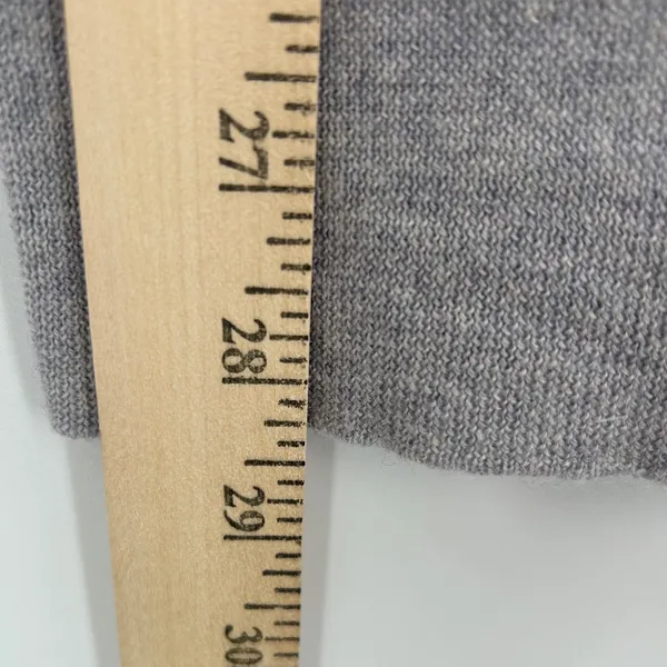 J.Crew Womens Gray 100%‎ Merino Wool V-Neck Button Front Cardigan Sweater Small - Image 6