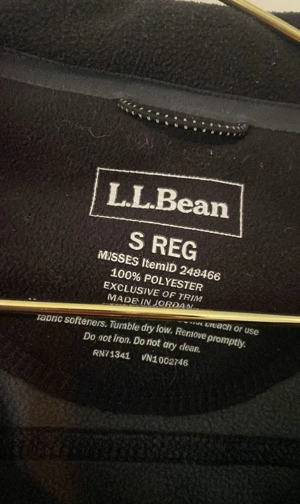 Ll Jean Size Small Black Jacket  - Image 3
