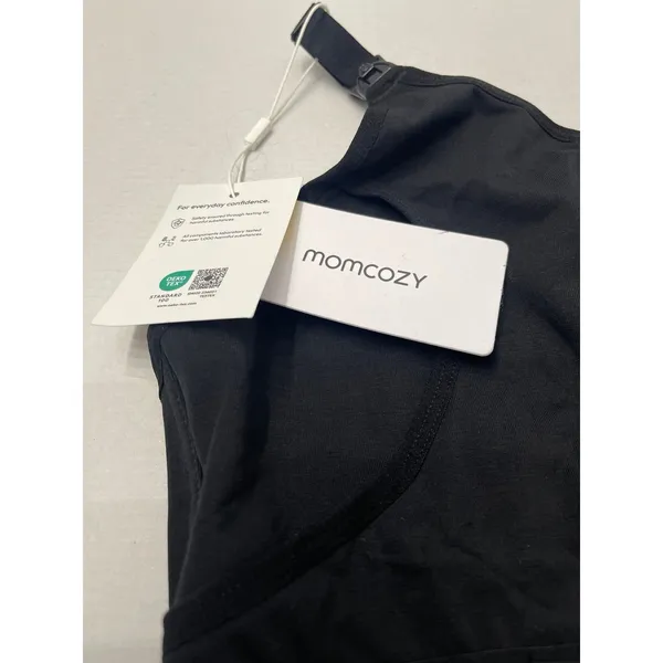 Momcozy Hands-Free Pumping/Nursing Bra Size XL Black New With Tags - Image 5