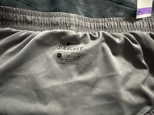 Nike Women's Dri-FIT 10K Brief-Lined Training Running Shorts Grey - Image 5