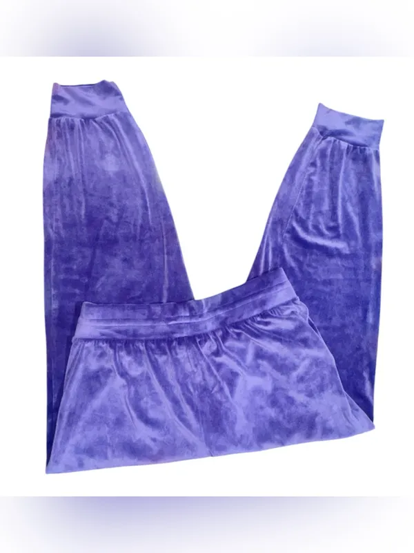 Victoria’s Secret On Point Purple Velour Joggers! - Image 3