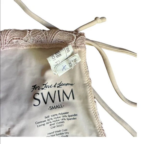 For Love & Lemons Swim‎ Lace Bikini Top - Image 5