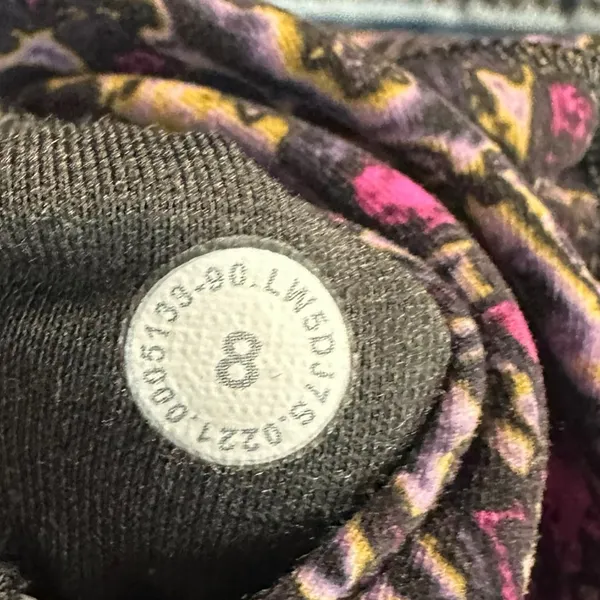Lululemon Wunder Train High Rise Tight Leggings 28 Topography Multi Size 8 - Image 10