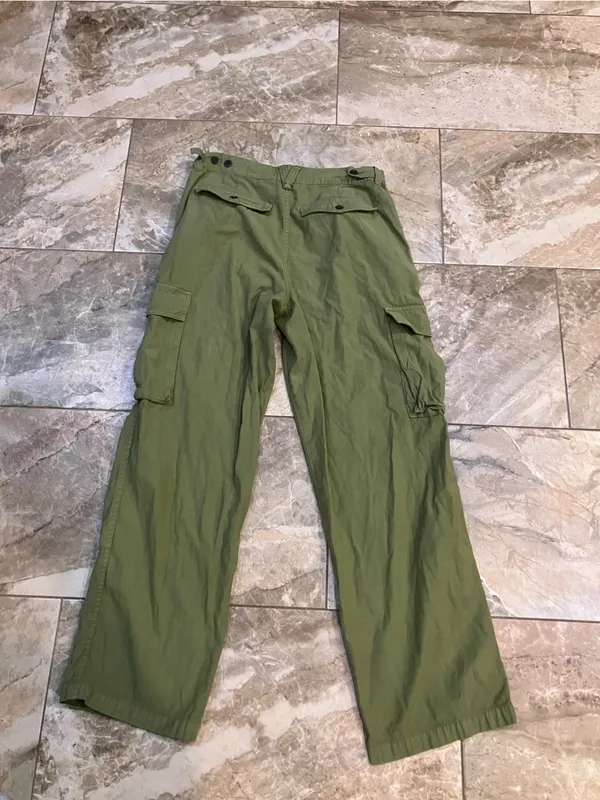 Womens Madewell green Cargo Pants Size 27 - Image 4