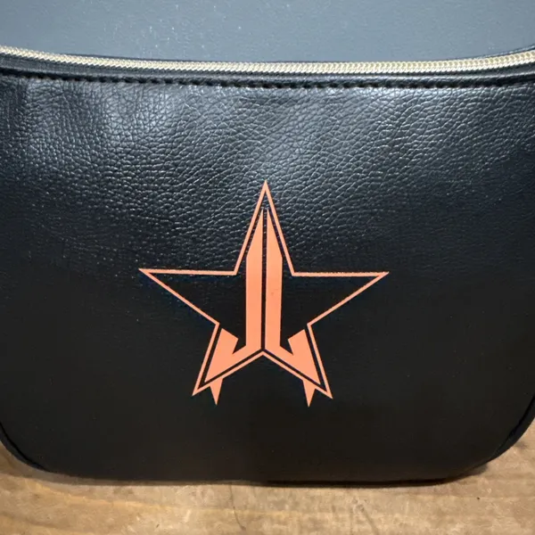 Jeffree Star Cosmetics Designer Bat Wing Makeup Bag Clutch Purse Zip Close NWOT - Image 4