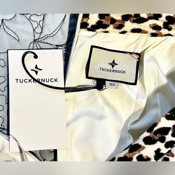 NWT TUCKERNUCK Murphy Leopard A-Line Mini Skirt XS Preppy Chic Womens XS 💛 - Image 11