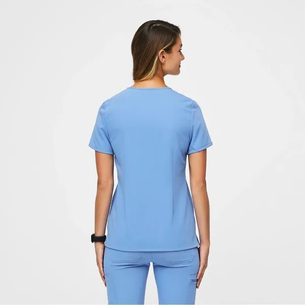 Figs Set Casma 3 Pocket Shirt and Zamora Jogger Pants Scrub Size XXS Petite Ceil - Image 3
