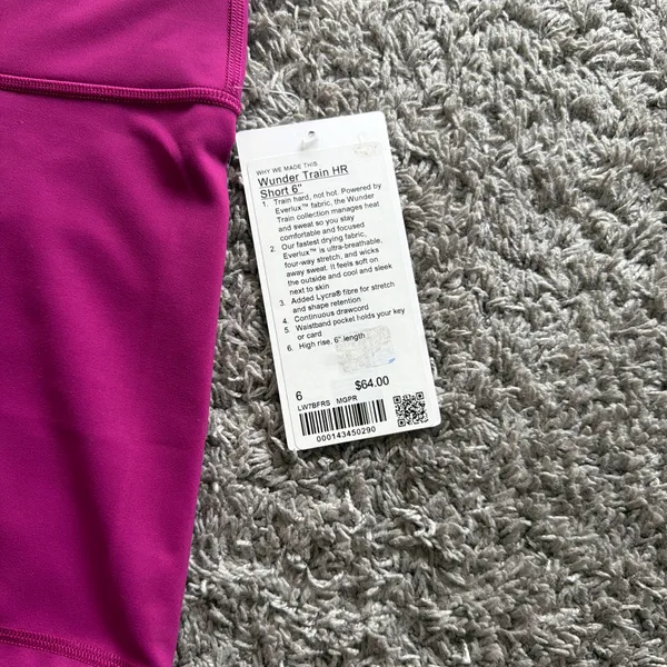 Lululemon Shorts s6 inch - Image 4
